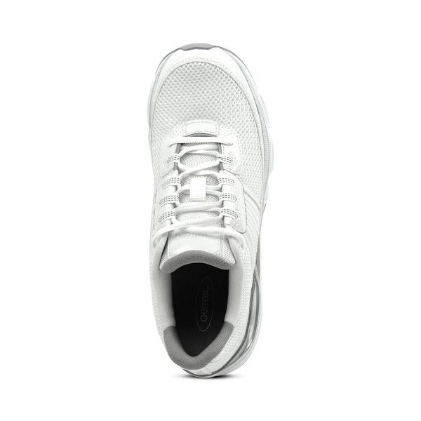 Aetrex Women's Xspress Runner 2 Sneakers White Shoes UK 4068-208